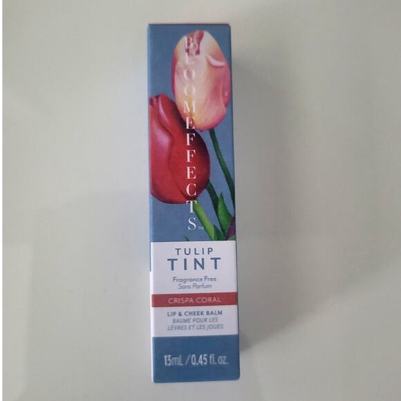 Tulip Tint Lip & Cheek Balm in Crispa Coral - NEW - Picture 2 of 2